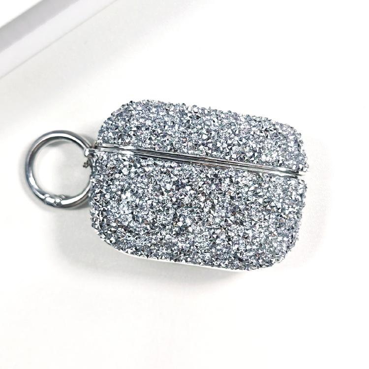 For AirPods Pro 2 Electroplating Glitter Diamond Wireless Earphone Protective Case