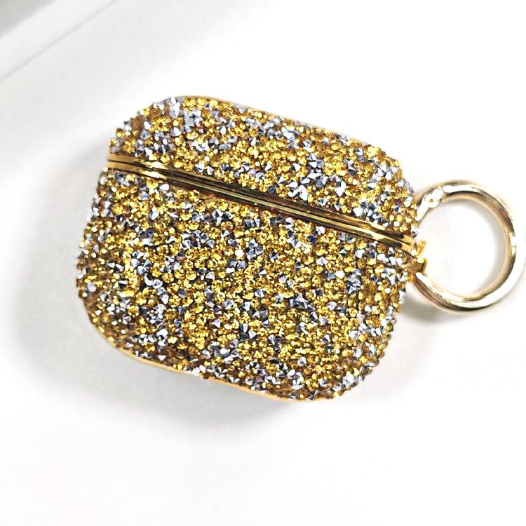 For AirPods 3 Electroplating Glitter Diamond Wireless Earphone Protective Case
