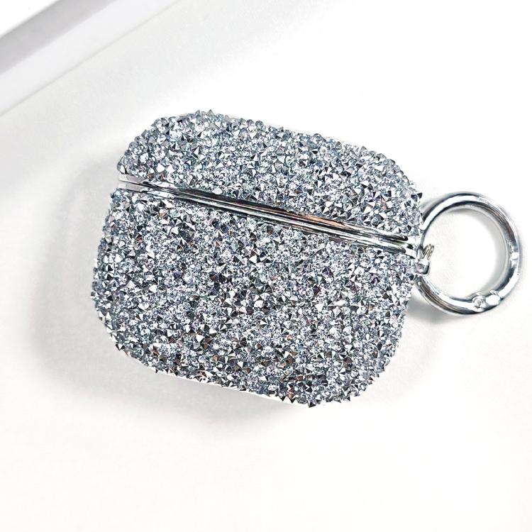 For AirPods 3 Electroplating Glitter Diamond Wireless Earphone Protective Case