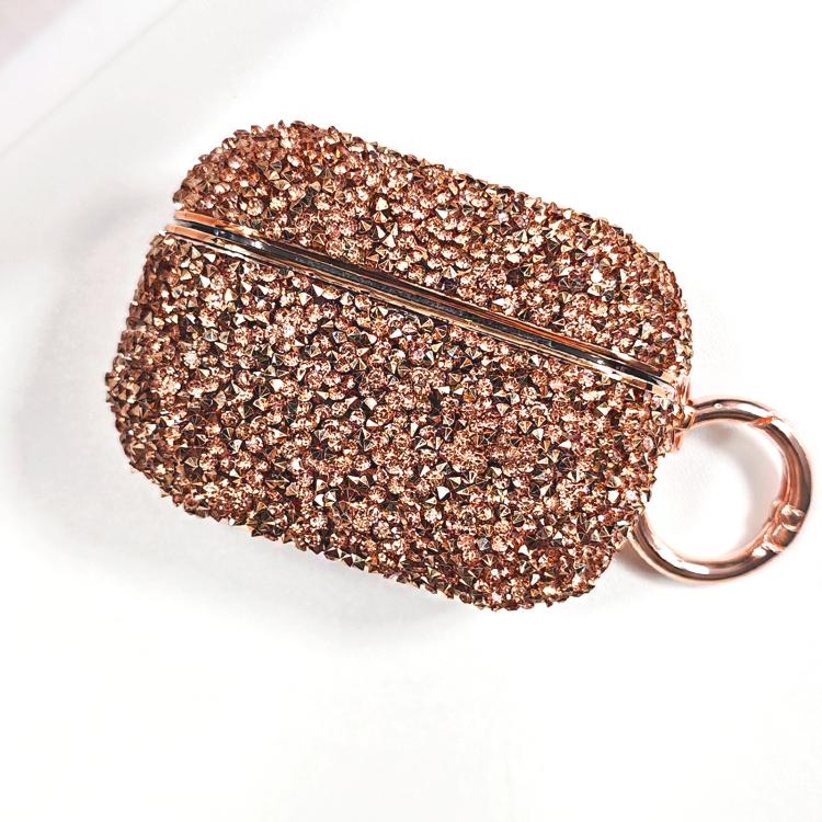 For AirPods Pro Electroplating Glitter Diamond Wireless Earphone Protective Case