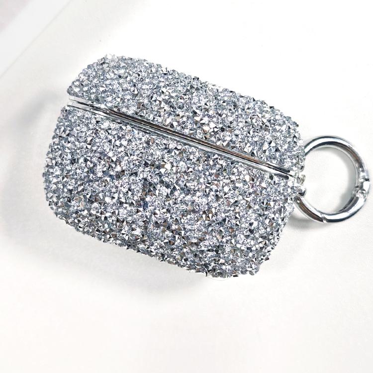 For AirPods Pro Electroplating Glitter Diamond Wireless Earphone Protective Case