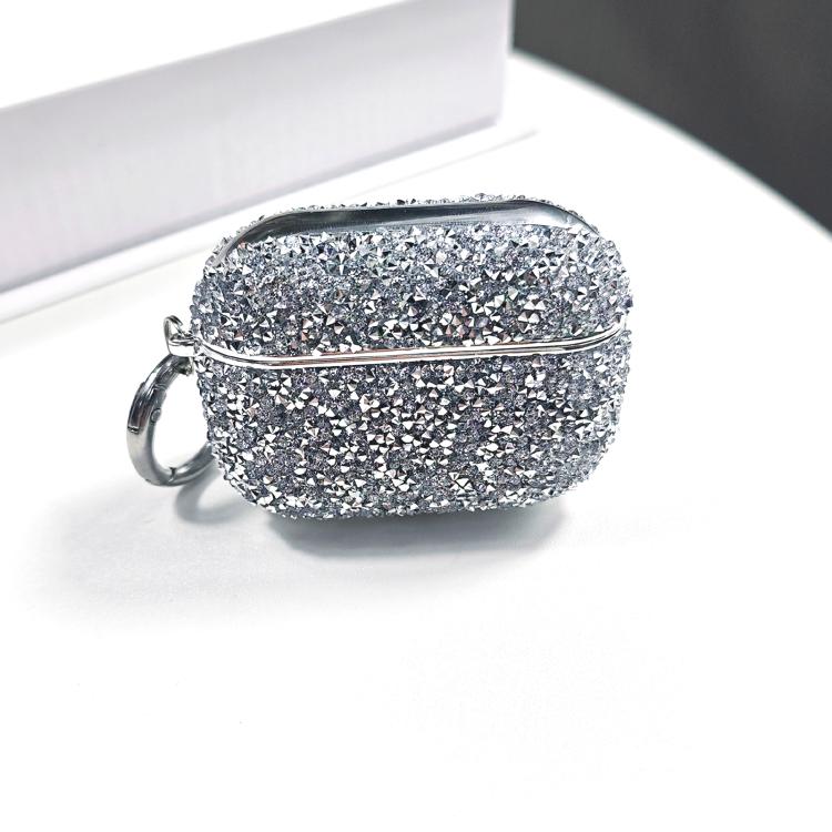 For AirPods 3 Electroplating Glitter Diamond Wireless Earphone Protective Case