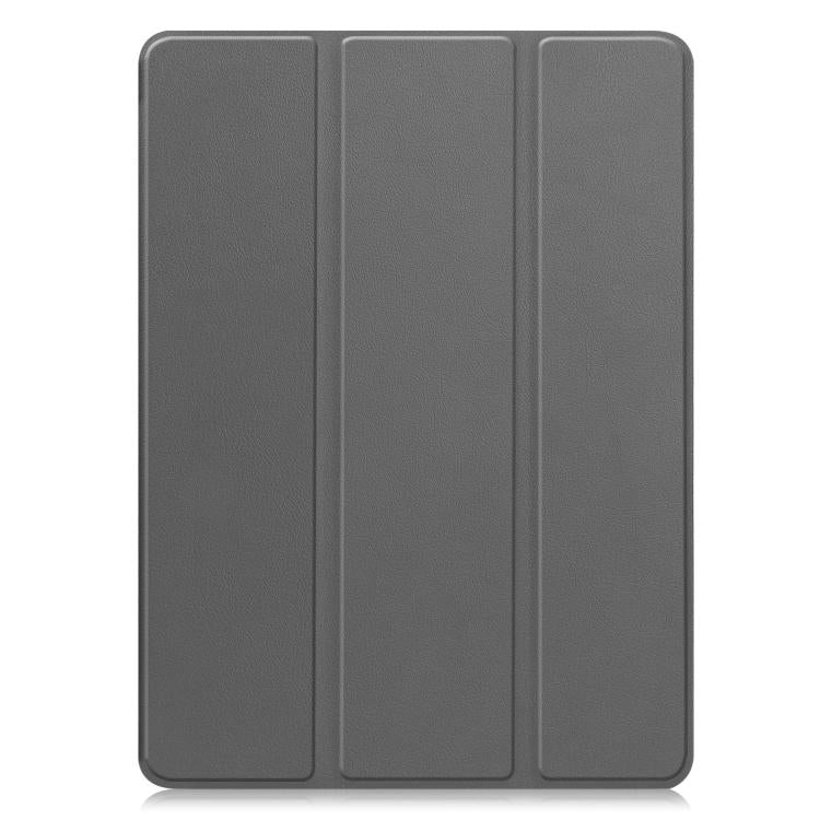 For OnePlus Pad 2 Pro / Pad 3 Global Custer Texture 3-Fold Holder Leather Smart Tablet Case