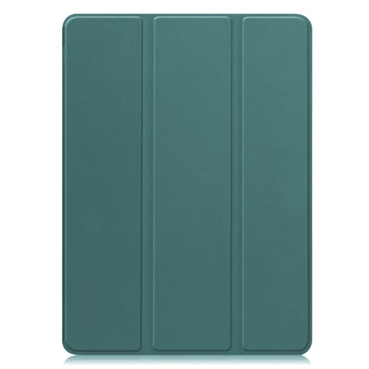 For OnePlus Pad 2 Pro / Pad 3 Global Custer Texture 3-Fold Holder Leather Smart Tablet Case
