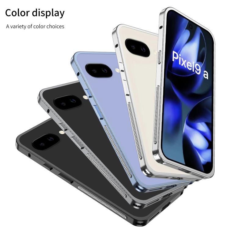 For Google Pixel 9a Metal Frame Heat Dissipation Phone Case