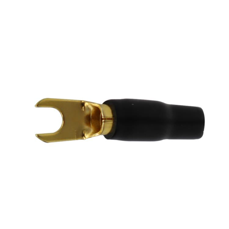 10 Pairs / Set 8GA Car Audio Modification Brass Terminal Crimp - Fork + Round