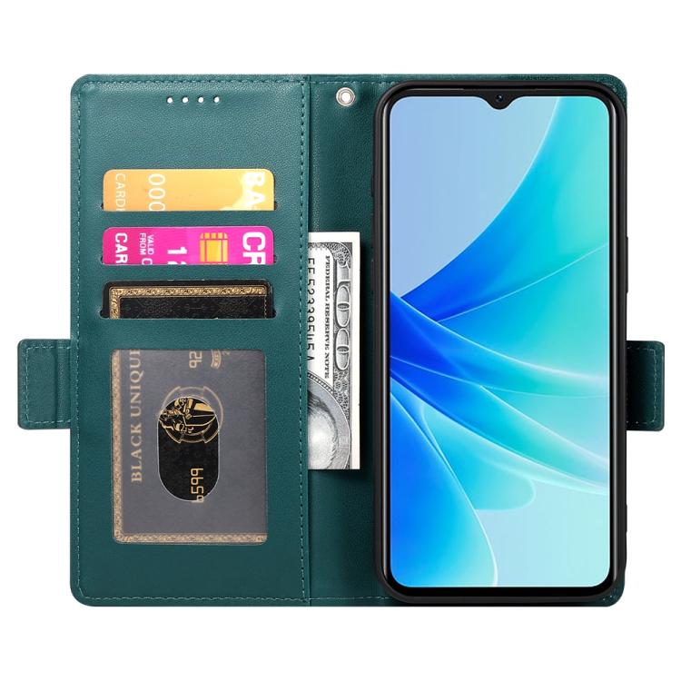 For Sony Xperia 1 VII Side Buckle Magnetic Frosted Leather Phone Case