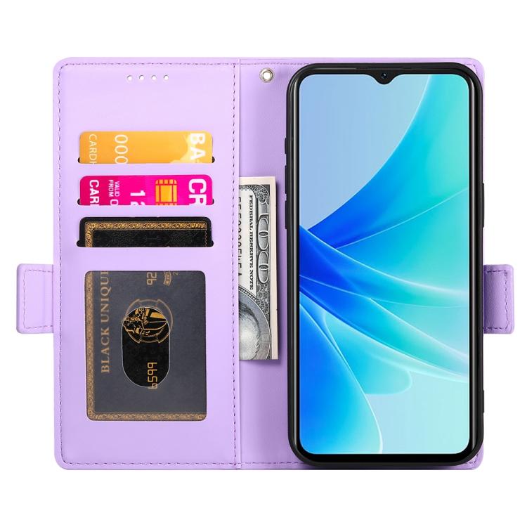 For Sony Xperia 1 VII Side Buckle Magnetic Frosted Leather Phone Case