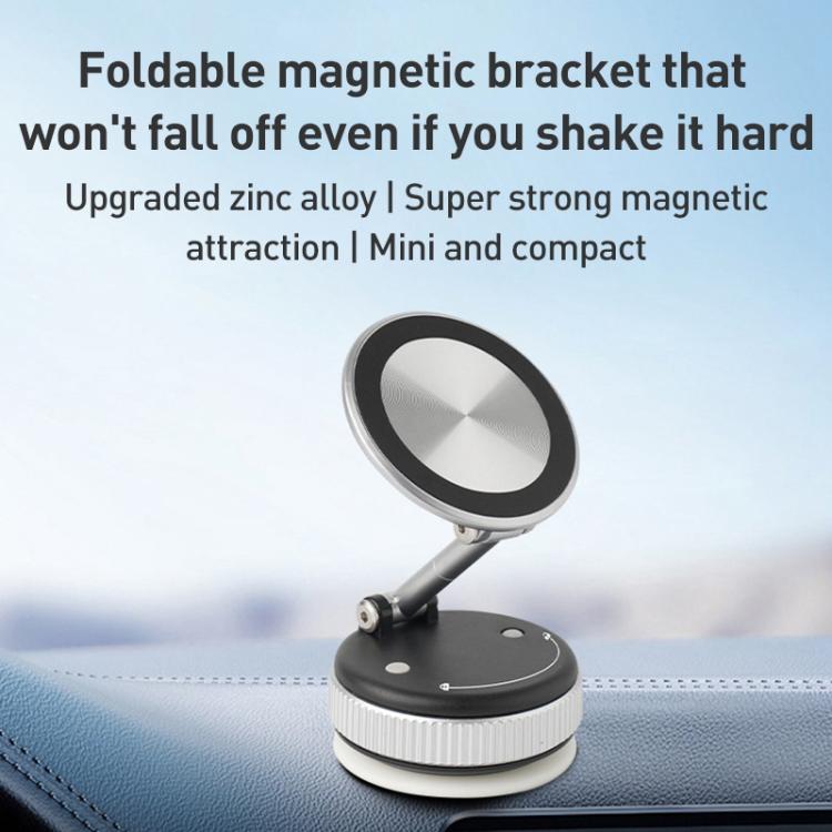 XZK101 Folding Vacuum Adsorption Magnetic Car Phone Holder