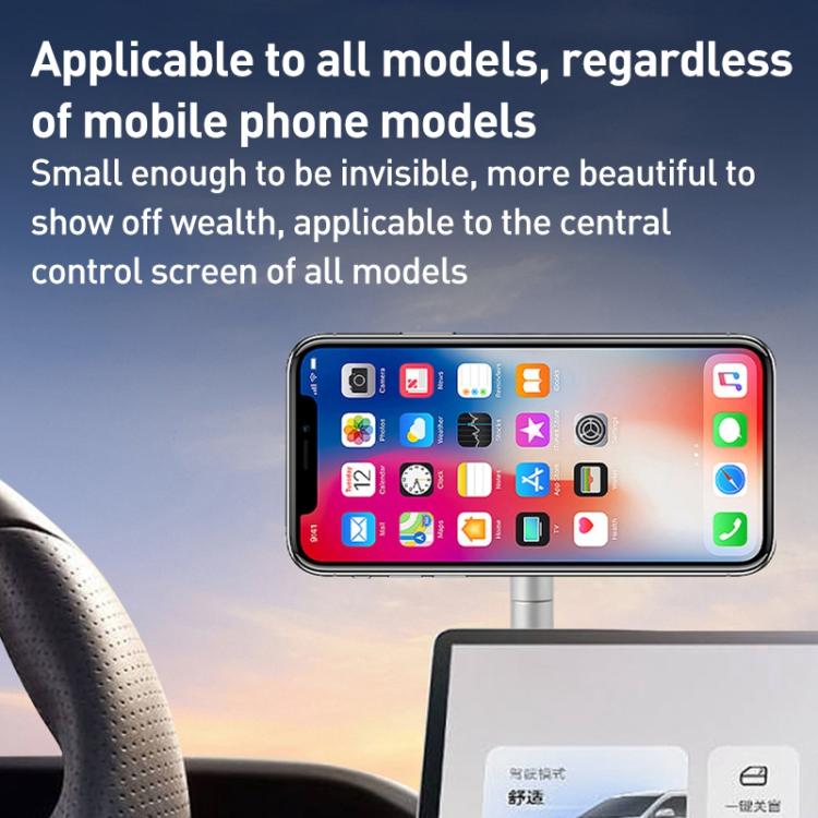XZK102 Folding Vacuum Adsorption Magnetic Car Phone Holder