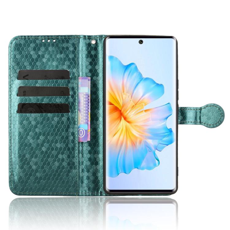 For Fossibot S3 Pro Honeycomb Dot Texture Leather Phone Case