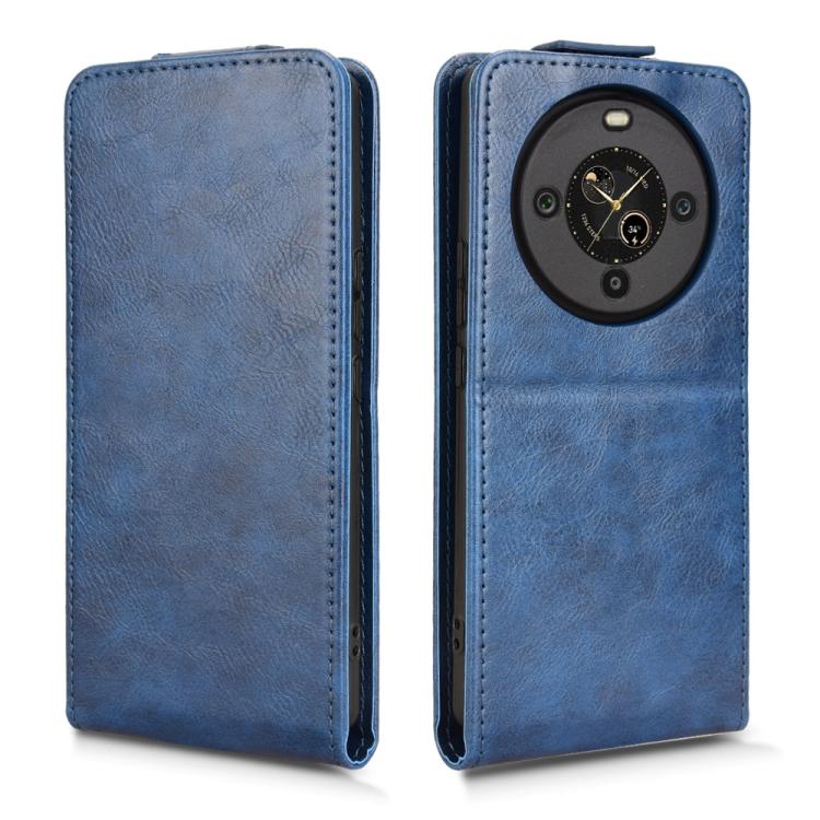 For Fossibot S3 Pro Magnetic Vertical Flip Leather Phone Case with Buckle