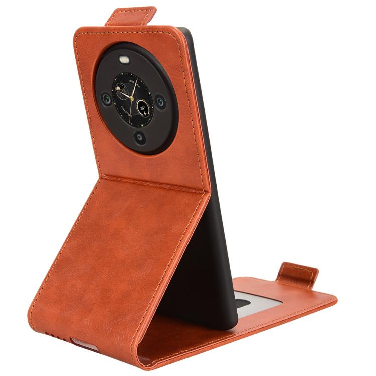 For Fossibot S3 Pro Magnetic Vertical Flip Leather Phone Case with Buckle