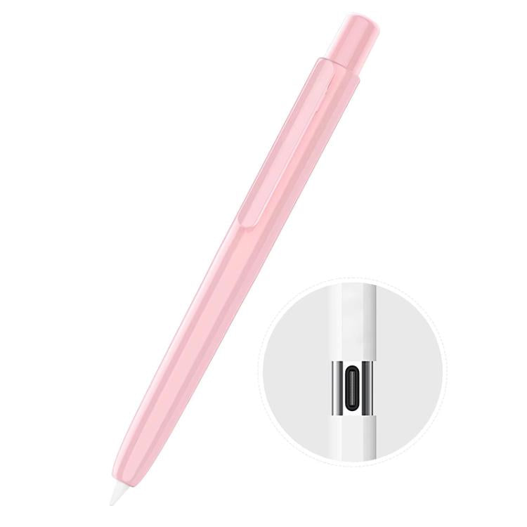 For Apple Pencil USB-C Retractable Silicone Protective Stylus Pen Case