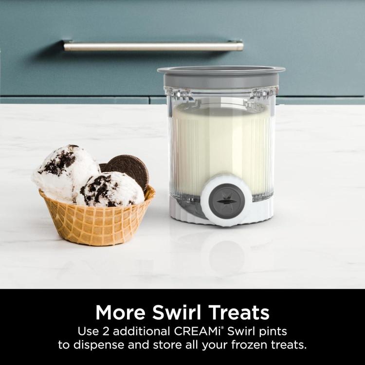 For NINJA NC700 / NC701 / 701Q / CN701CO Ice Cream Jar Replacement Cream Storage Jar with Lid