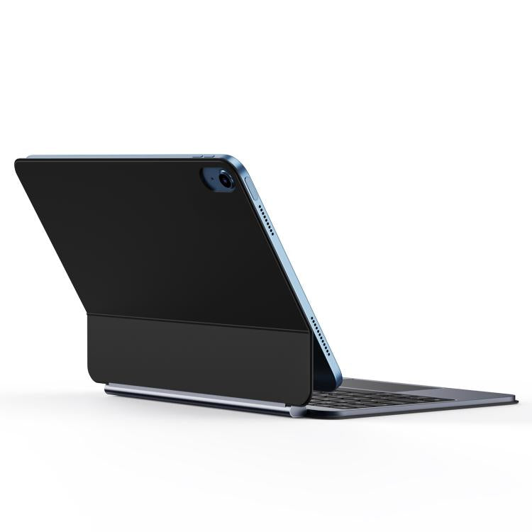 For iPad 2025 / 2022 DUX DUCIS MK Pro Series Floating Magnetic Keyboard Tablet Leather Case - Black