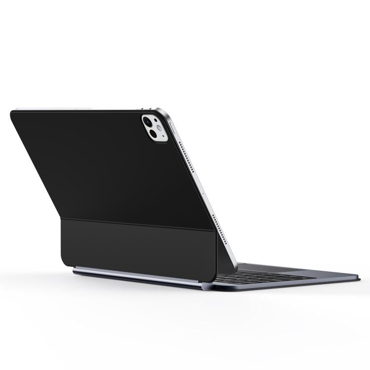For iPad Pro 11 2024 DUX DUCIS MK Pro Series Floating Magnetic Keyboard Tablet Leather Case - Black