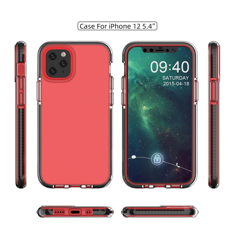 For iPhone 12 mini TPU Double-color Shockproof Protective Case