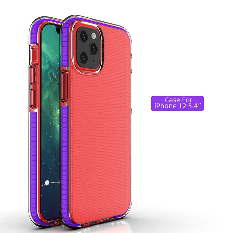 For iPhone 12 mini TPU Double-color Shockproof Protective Case