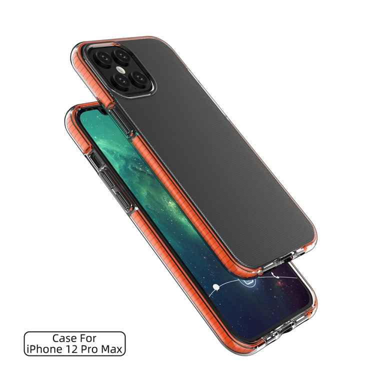 For iPhone 12 Pro Max TPU Double-color Shockproof Protective Case