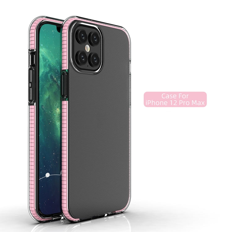 For iPhone 12 Pro Max TPU Double-color Shockproof Protective Case