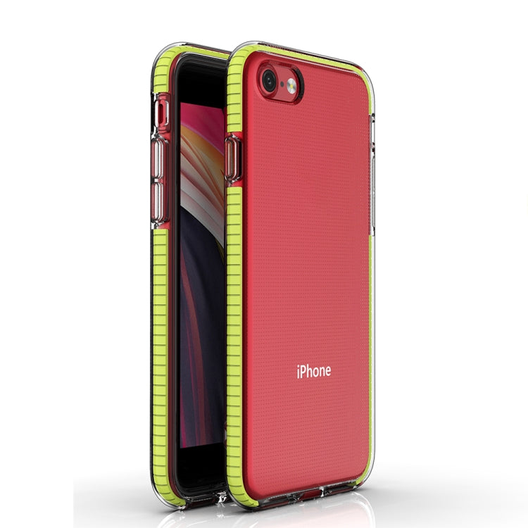 For iPhone SE 2022 / SE 2020 TPU Double-color Shockproof Protective Case