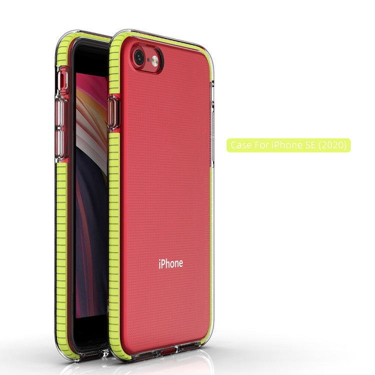 For iPhone SE 2022 / SE 2020 TPU Double-color Shockproof Protective Case