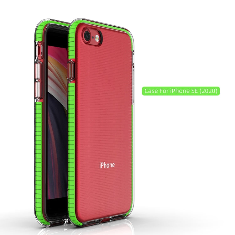 For iPhone SE 2022 / SE 2020 TPU Double-color Shockproof Protective Case