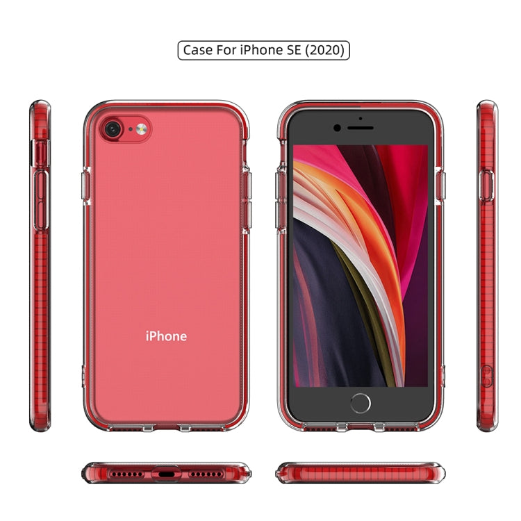 For iPhone SE 2022 / SE 2020 TPU Double-color Shockproof Protective Case