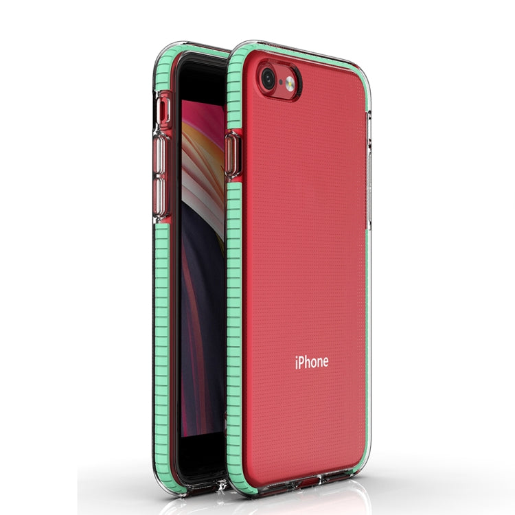 For iPhone SE 2022 / SE 2020 TPU Double-color Shockproof Protective Case
