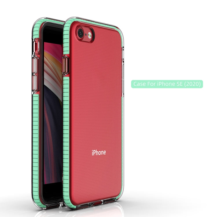 For iPhone SE 2022 / SE 2020 TPU Double-color Shockproof Protective Case