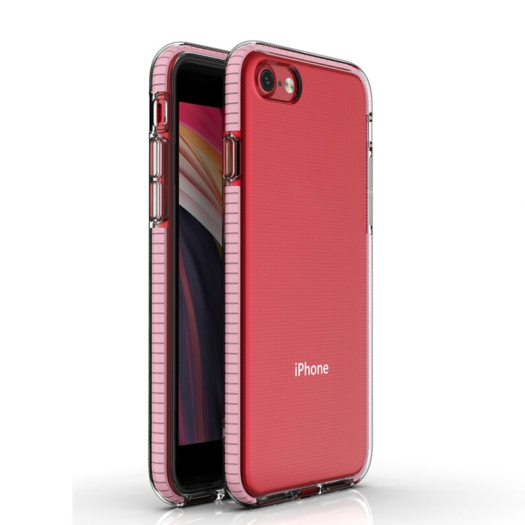 For iPhone SE 2022 / SE 2020 TPU Double-color Shockproof Protective Case