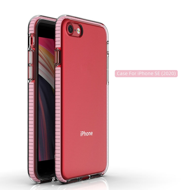 For iPhone SE 2022 / SE 2020 TPU Double-color Shockproof Protective Case