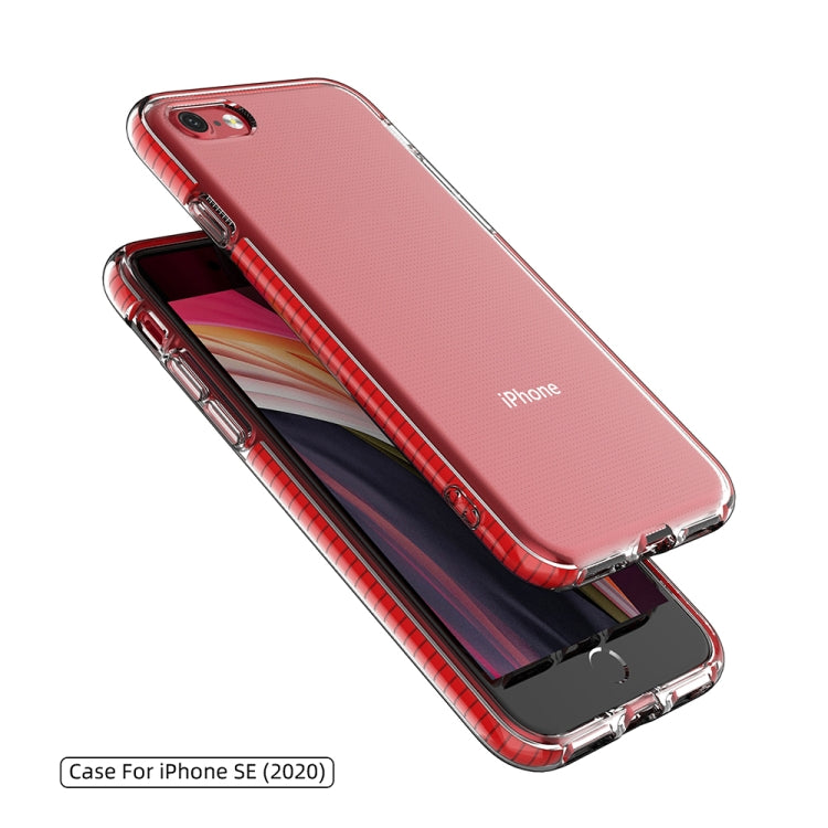 For iPhone SE 2022 / SE 2020 TPU Double-color Shockproof Protective Case