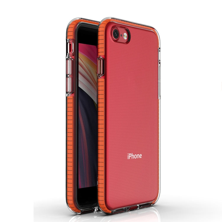 For iPhone SE 2022 / SE 2020 TPU Double-color Shockproof Protective Case
