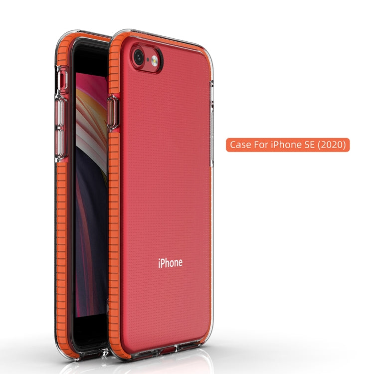 For iPhone SE 2022 / SE 2020 TPU Double-color Shockproof Protective Case