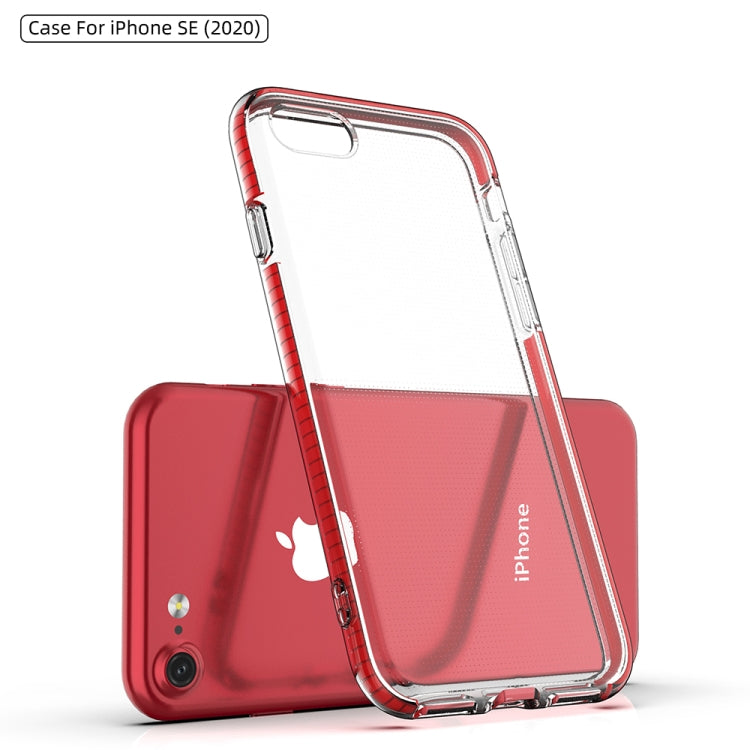 For iPhone SE 2022 / SE 2020 TPU Double-color Shockproof Protective Case
