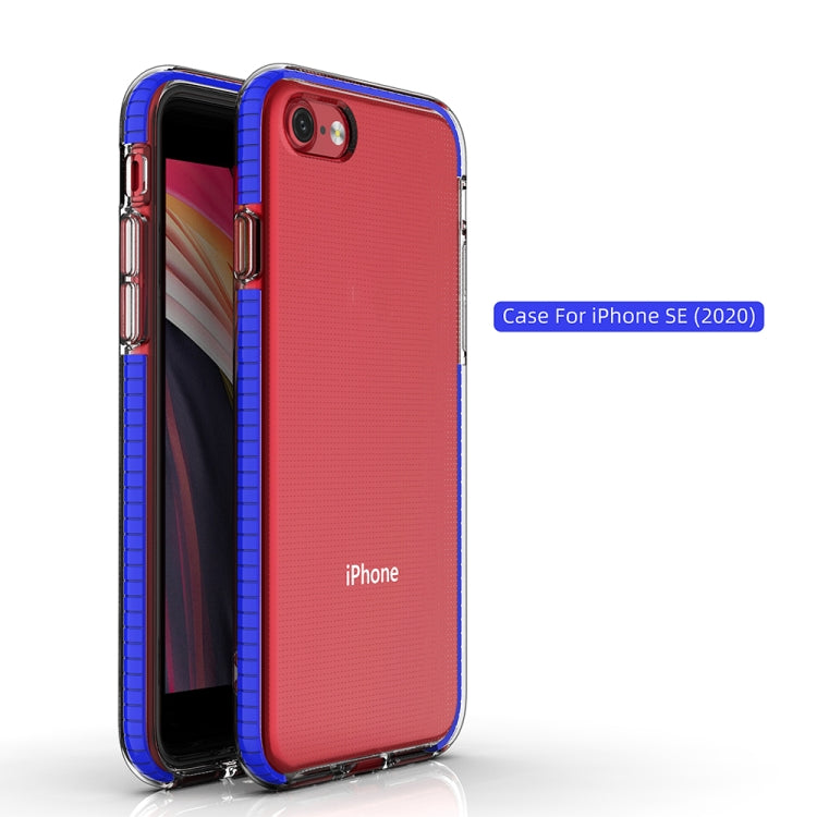 For iPhone SE 2022 / SE 2020 TPU Double-color Shockproof Protective Case