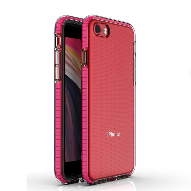 For iPhone SE 2022 / SE 2020 TPU Double-color Shockproof Protective Case