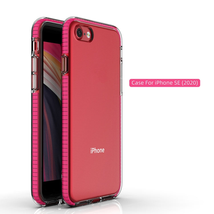 For iPhone SE 2022 / SE 2020 TPU Double-color Shockproof Protective Case