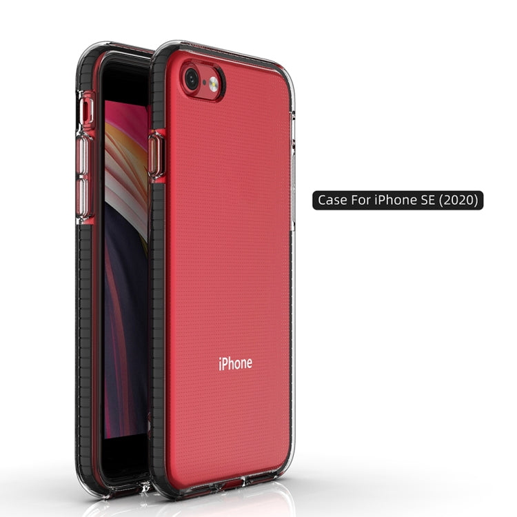 For iPhone SE 2022 / SE 2020 TPU Double-color Shockproof Protective Case