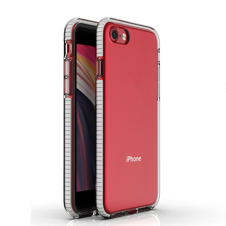 For iPhone SE 2022 / SE 2020 TPU Double-color Shockproof Protective Case
