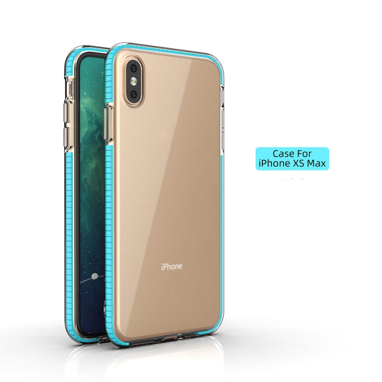 For iPhone XS Max TPU Double-color Shockproof Protective Case