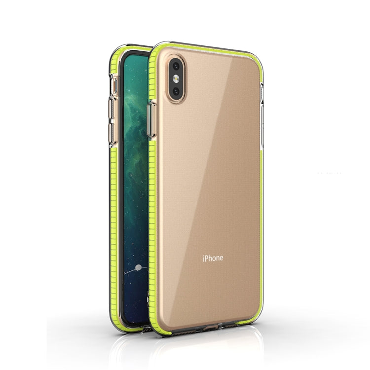 For iPhone XS Max TPU Double-color Shockproof Protective Case