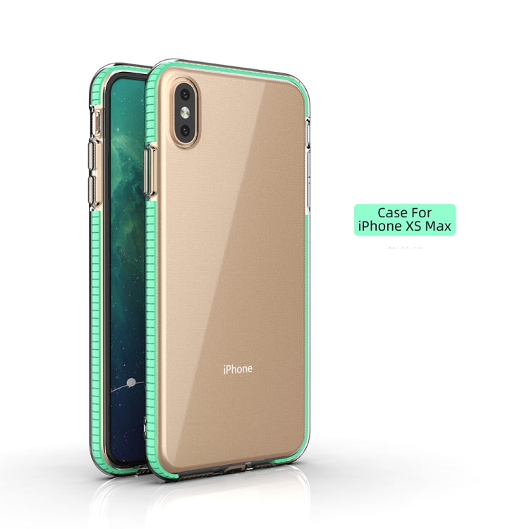 For iPhone XS Max TPU Double-color Shockproof Protective Case