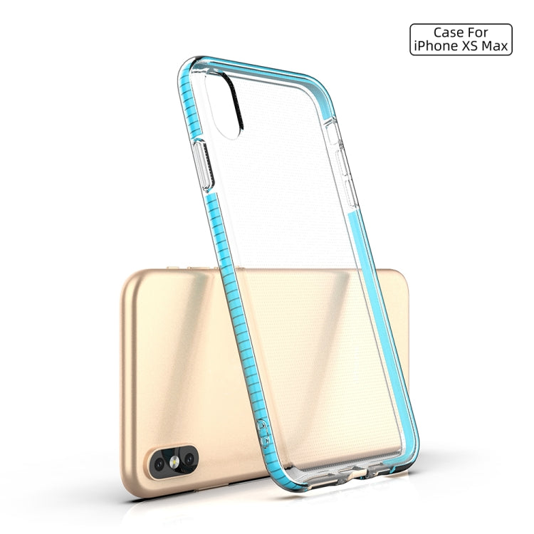 For iPhone XS Max TPU Double-color Shockproof Protective Case