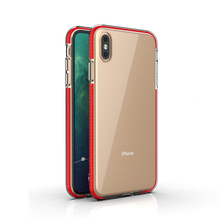 For iPhone XS Max TPU Double-color Shockproof Protective Case