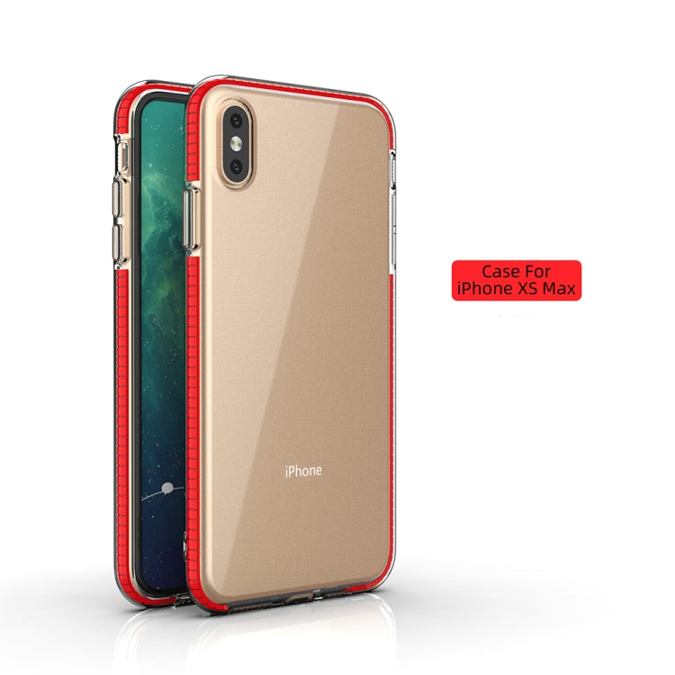 For iPhone XS Max TPU Double-color Shockproof Protective Case