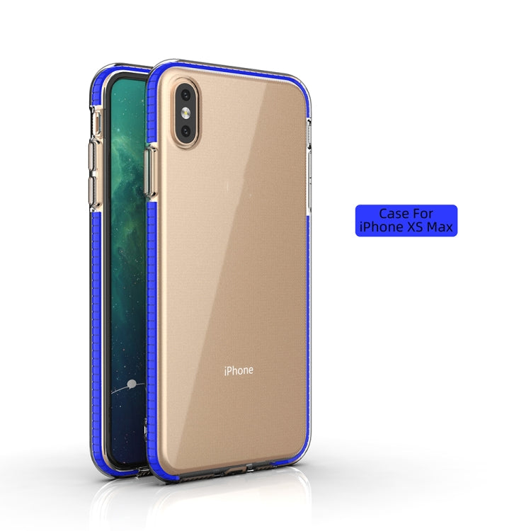 For iPhone XS Max TPU Double-color Shockproof Protective Case