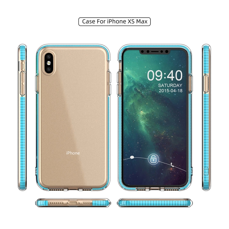 For iPhone XS Max TPU Double-color Shockproof Protective Case